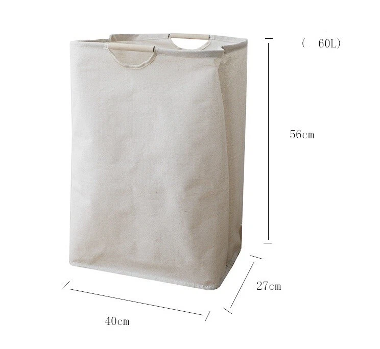 Cesta de lavandería plegable bolsa de lavandería cesta de lavandería ropa carro de almacenamiento Foto 1 de 1