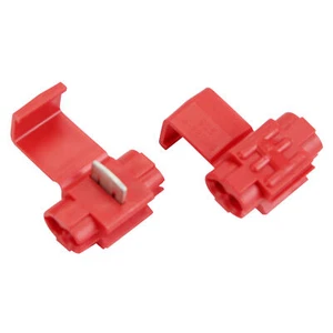 3M Scotchlok Electrical IDC 905-POUCH, Double Run or Tap, Red, 22-18AWG (Tap) - Picture 1 of 1