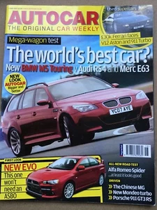 Autocar Magazine - 2 May 2007 - M5 Touring v RS4 v Merc E63 Mondeo Turbo - Picture 1 of 2