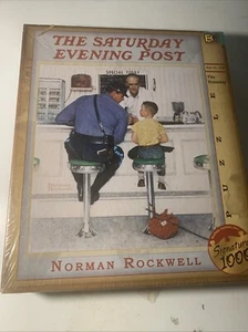 THE SATURDAY EVENING POST 1000-TEILIGES PUZZLE The Runaway Rockwell - Bild 1 von 6