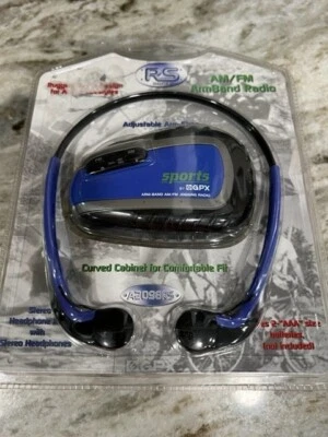 NEW GPX RS Sports AM FM Armband Radio Headphones A2098RS - Image 1 of 2