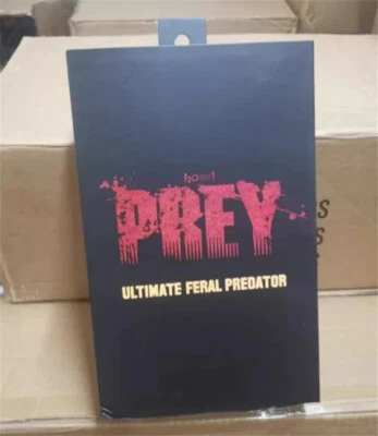 Figura de acción 7" NECA Prey Ultimate Feral Predator escala 1:12 oficial en stock Foto 1 de 4