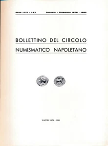 Hn 1979 - 1980 -bulletin Of Circle Numismatist Neapolitan Naples a6 - Picture 1 of 1