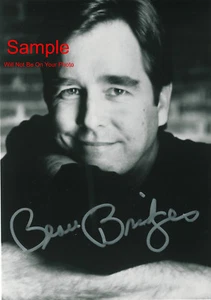 BEAU BRIDGES Signed Autographed Reprint 8x10 Photo #1 - Picture 1 of 1