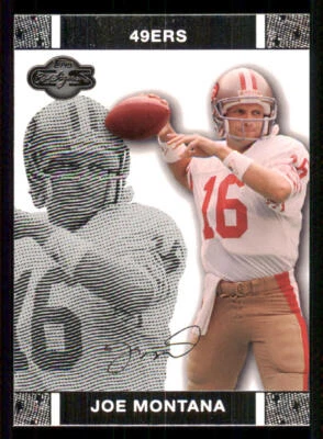 2007 Topps Co-Signers #42 Joe Montana - Image 1 of 2