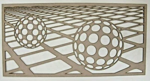 Radiator Cabinet Decorative Screening Radiator Grilles MDF 3mm and 6mm item VI4 - Picture 1 of 3