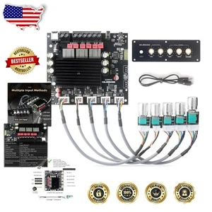 Amplificador de Potencia Bluetooth 2.1 Canales con Opciones Hágalo Usted Mismo y Mecanismos de Protección - Imagen 1 de 9