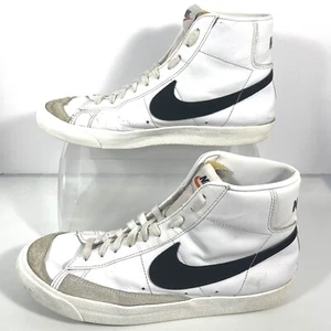 Nike Blazer Mid '77 Sneakers Vintage Bianco/Nero ~ Uomo Taglia 8 SKU BQ6806-100 BARG - Foto 1 di 10