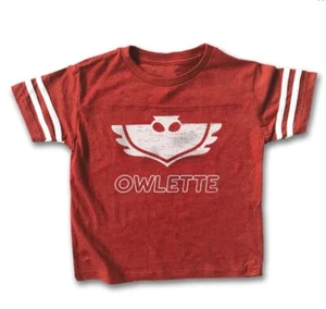 PJ MASKS - OWLETTE - HERO TEE - RED for !!!! 4 , 5 , 6 YEARS !!!! NEW - Picture 1 of 28