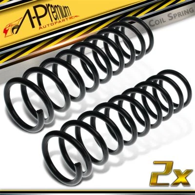 A-Premium 2x Rear Side Suspension Coil Springs for BMW E38 740i 740iL 1994-2001 - Image 1 of 4
