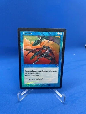 FOIL Repulse - Spanish, Invasion, HP! Old-border FOIL! Magic MTG FOILS - Image 1 of 2
