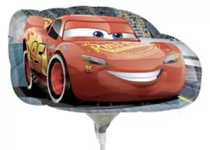 Anagram 35373 Mini Cars 3 10” Foil Balloon NEW! FREE SHIPPING! - Picture 1 of 2
