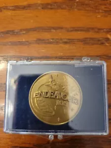 Endeavour 105 collectors token Kennedy Space Center Florida coin 1992 medallion - Picture 1 of 2