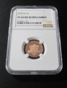 2019 S 1C Shield NGC PF69 RD Ultra Cameo Brown Label NGC Certified #5763041-143 - Picture 1 of 4