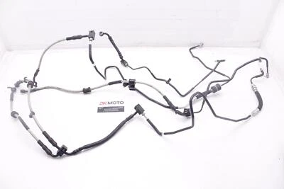 17 KAWASAKI NINJA ZX10RR OEM MANGUERAS DE TUBO DE FRENO DELANTERO TRASERO LÍNEA R6 Foto 1 de 4