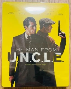THE MAN FROM U.N.C.L.E. Blu-ray STEELBOOK Edition 1,000 Limited Guy Ritchie - Picture 1 of 4