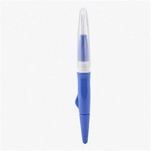 Blue Punch Needle Felting Pen - Complete Wool Felting Supplies Set with 3 Fine N - Picture 1 of 7
