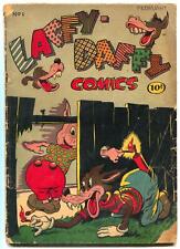Laffy-Daffy #1 1945-Golden Age Funny Animals G