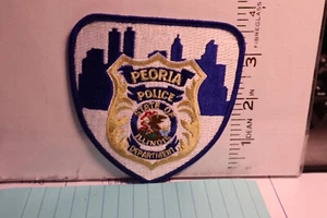 police patch  PEORIA POLICE ILLINOIS - Picture 1 of 1