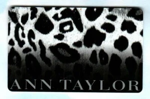 ANN TAYLOR Leopard Spots 2012 Gift Card ( $0 )   - Picture 1 of 1
