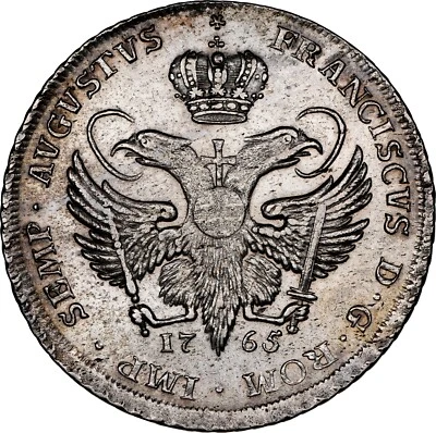 GERMAN STATESHAMBURG  1765 OHK 32 SCHILLING  NGC AU DET - Image 1 of 4