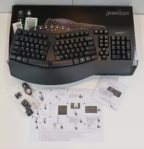 Perixx PeriBoard-612 Wireless Ergonomic Split Keyboard 2.4GHz Black U3H - Picture 1 of 7