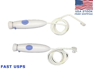 2pcs With new gasket Water Hose Handle for Waterpik WP-100 140 150 660C Flosser - Picture 1 of 7