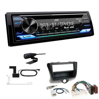 JVC CD-Receiver Autoradio DAB+ Bluetooth für Toyota Yaris Verso Facelift - Bild 1 von 4