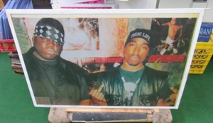 2 PAC NOTRIOUS BIG POSTER SEALED NEW RAP HIP HOP RARE SEALED TUPAC BIGGIE - Picture 1 of 1