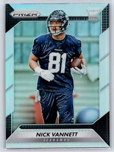 2016 Prizm Nick Vannett Rookie silber #236 Seahawks - Bild 1 von 2