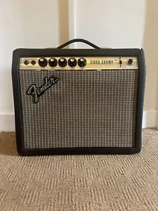 1978 Vintage Fender Vibro Champ Silverface Amplifier Combo - Picture 1 of 11