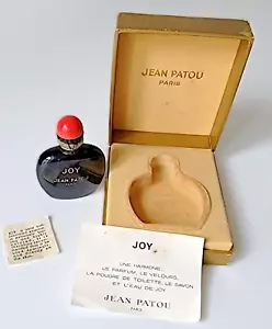 Profumo profumo vintage Joy De Jean Patou 1/4 oz 7,5 ml - Foto 1 di 5