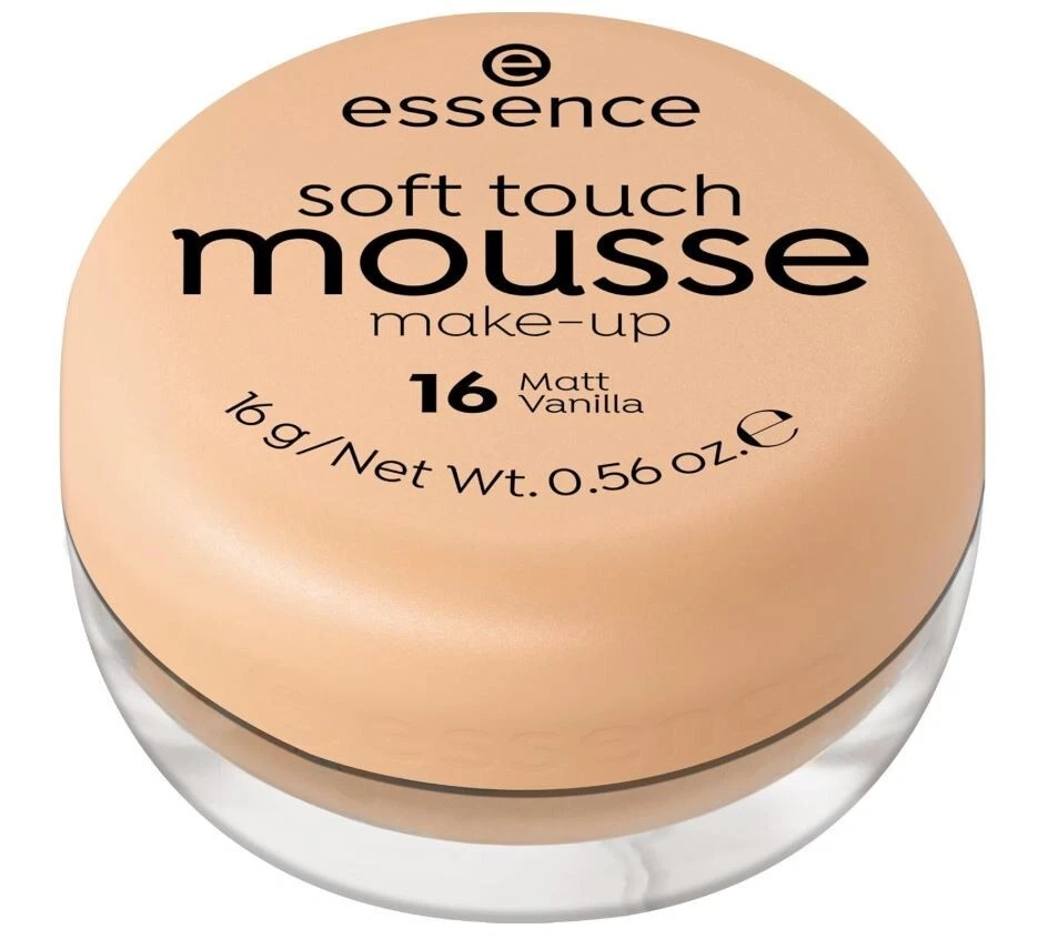 Essence Soft Touch Mousse Makeup, 16g  16 Matt Vanilla - NEU und ungeöffnet - Bild 1 von 1