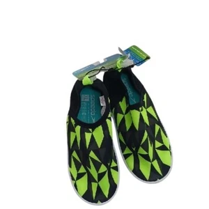 Speedo Wasserschuhe grün schwarz Slipper Bootie UV-Schutz Jungen Gr. XL 11/12 - Bild 1 von 7