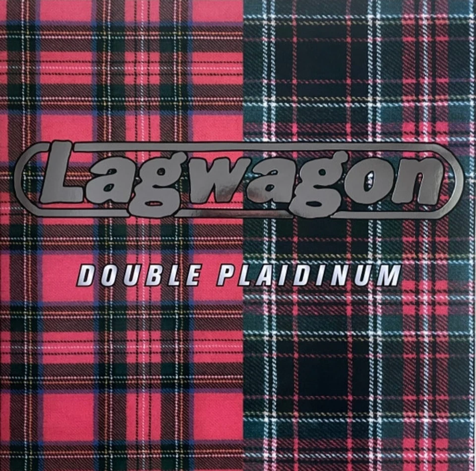 Lagwagon - Double Plaidinum LP Purple w/Orange & White Splatter Vinyl New Sealed - Image 1 of 4