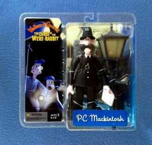 FIGURA DE MCFARLANE MCFARLANE Y GROMIT MACKINTOSH WERE-RABBIT WALLACE AND GROMIT THE MALSE OF THE WERE-RABBIT - Imagen 1 de 2