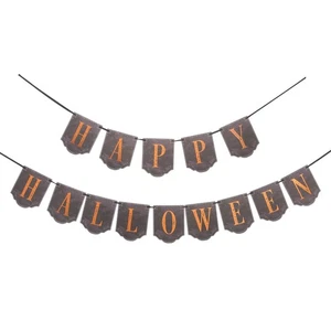 Martha Stewart "Happy Halloween" Die cut Cardstock Garland Banner ( New no box ) - Picture 1 of 8