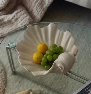 Multi-use Wall Art Shell Hanging Decor Tray Fruit Candle Holder Storage Gift - Bild 1 von 24