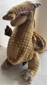Wicked the Musical Gold Dragon 11" Plush Hand Puppet Time Clock Stuffed Animal - Picture 1 of 5