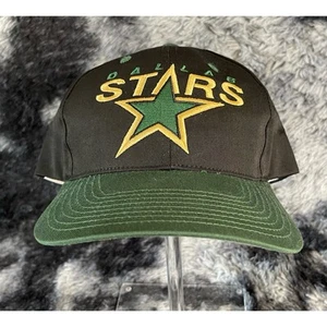 Vintage 90s Dallas Stars Twins Enterprise Snapback Hat NHL OS NWT - Bild 1 von 3