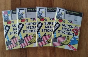 Foldmate Super Mega Stickers - 4 New Packs 3600+ Stickers! - Picture 1 of 4