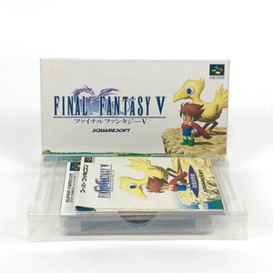 Final Fantasy V Super Famicom Boxed Manual Square Nintendo Game Used Japan - Picture 1 of 10