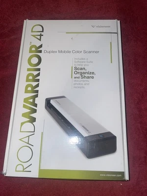 Visioneer RoadWarrior 4D Mobile Duplex Scanner - Image 1 of 4