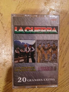 LOS INVASORES DE NUEVO LEON/LOS TERRIBLES DEL NORTE La GueraBRAND NEW CASS TAPE  - Picture 1 of 3