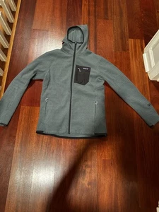 Patagonia R1 Air Full-Zip Hoody Mens Medium Blue Regulator Hiking Casual Outdoor - Picture 1 of 5