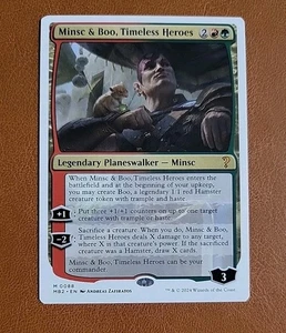 Nuevo Minsc & Boo, Timeless Heroes #0088 White Border Mystery Booster 2 MB2 - Imagen 1 de 1