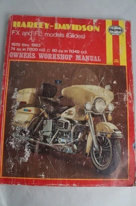 1970-1983 Harley Davidson Glides FX FL Haynes Shop Service Manual Wiring - Bild 1 von 4