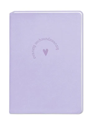 Terminplaner Lederlook 2026 Lavender GRAFIK WERKSTATT Das Original