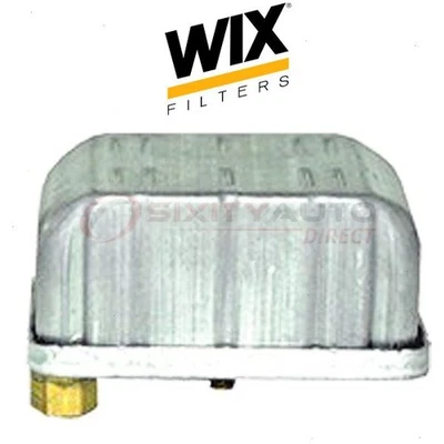 WIX Fuel Filter for 1980-1981 Pontiac Catalina 5.7L V8 - Gas Pump Line Air ja Foto 1 de 4