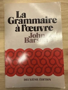 La Grammaire a l'Oeuvre by John Barson (1975) - Imagen 1 de 8